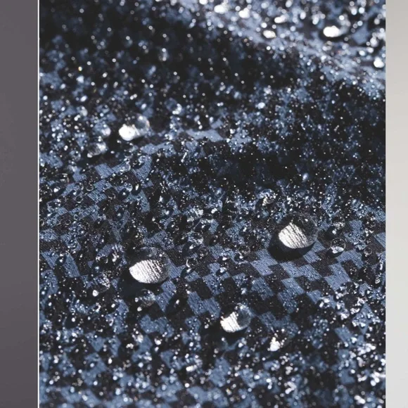 Lululemon Surge Jacket Saint James Tweed Iron Blue Black Size XL Men’s - Picture 16 of 16